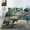 Cartoon Dinosaur Digital Printing Bedding Two Or Three Piece Digital Printing Polyester