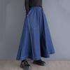 Denim Plus Size High Waist Vintage Spring Autumn Casual Loose Long for Woman Skirts Womens Skirt