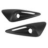 1 Pair Turn Signal Side Camera Cover Matte Carbon Fiber Exterior Camera Protection Cover Trim