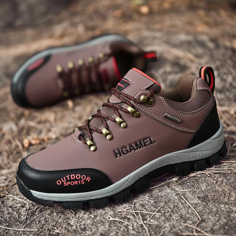 Уличная мужская треккинговая обувь, дышащие альпинистские походные кроссовки, мужские кроссовки, удобная прогулочная повседневная обувь, мужская походная обувь