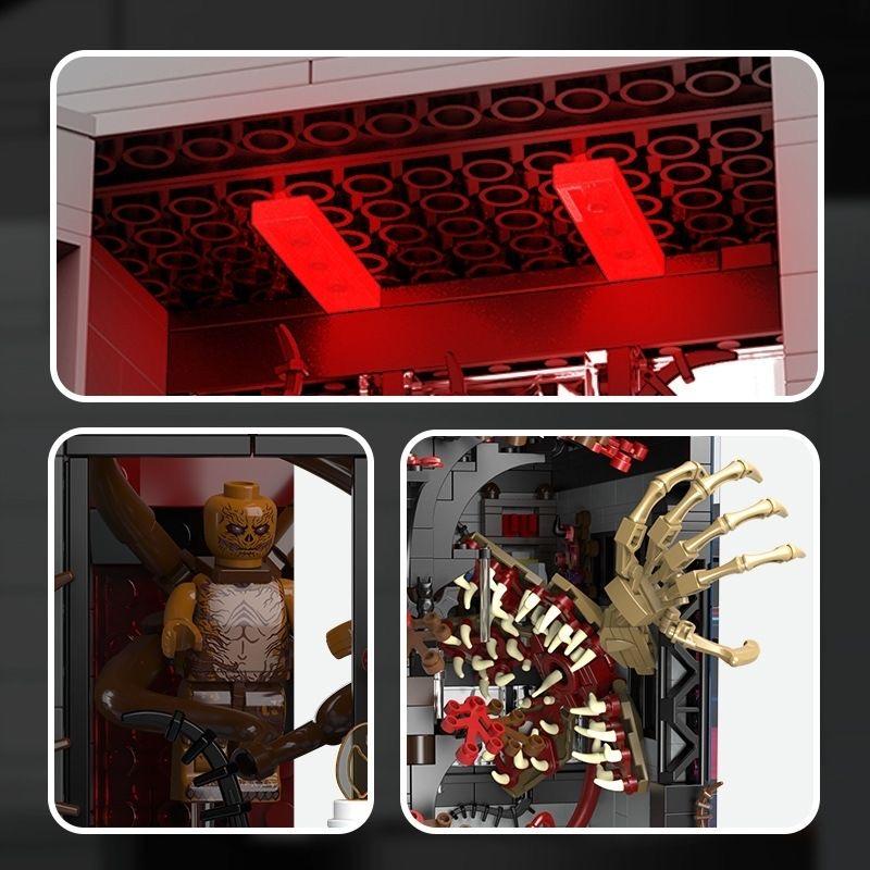 Подставки для книг «Очень странные дела», совместимые с кубиками LEGO, мини-фигурками, строительными блоками, игрушками-пазлами