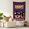 Гобелен Хэви-метал группы Deep-Purples Хард-рок Спальня Домашнее украшение Вечеринка Концертный фон Настенный ковер Подарок другу