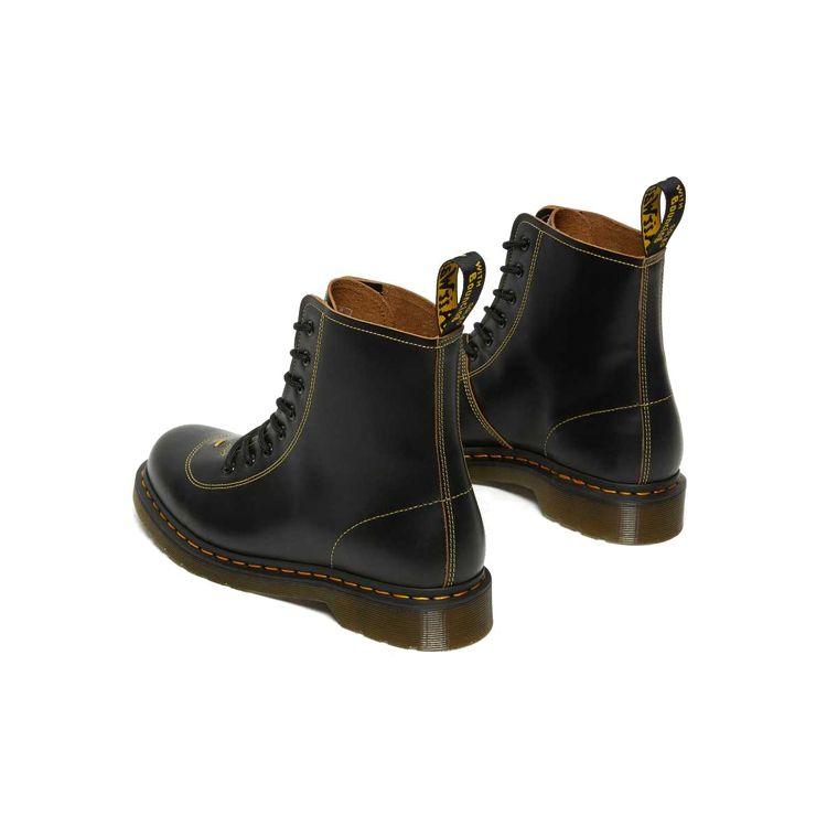 Dr. Martens Pharsmond Кожа Винтажные Гладкие Короткие Ботинки Унисекс ботинки Черный 26969001
