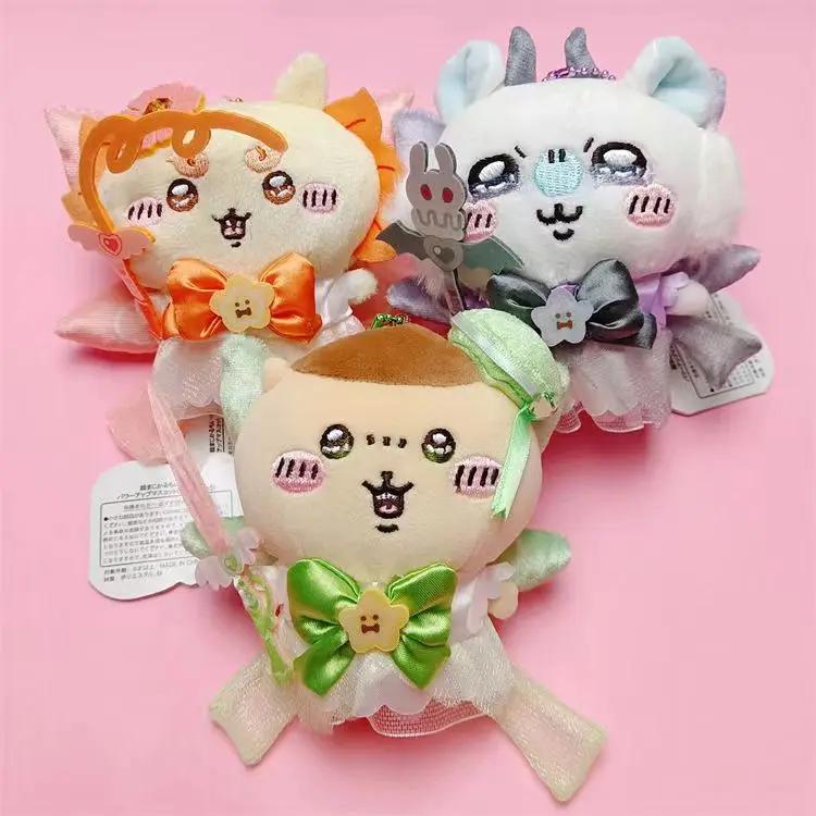 Японская новая плюшевая кукла Chiikawa Super Magical Girl Серия самоироничных медведей Хачиваре Усаги Момока Плюшевая игрушка Подарок для девочки