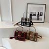 Retro Fashion Plaid Handbag This Year's Popular Summer Crossbody Bag Small Square Bag Korean Style Shoulder Bag