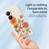For Xiaomi Redmi Turbo 4 5G/Poco X7 Pro 5G Case Beautiful Flowers Pattern Printing Straight Edge TPU Phone Back Cover