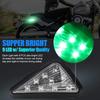 X-STYLE Motorcycle Turn Signal LED Green Turn Signal Lamp Marker Lamp Daylight 9 LED