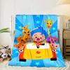 Colorful Clown Music Blanket Flannel Blanket for bed, sofa, Camping, Hiking, Picnic Essentials, gift for family Fan gifts