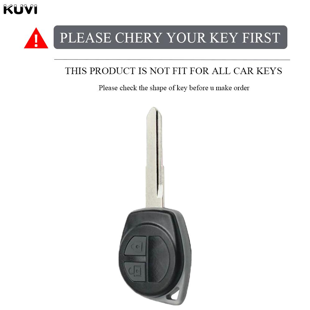 Новый дизайн с золотым краем ТПУ Чехол для ключа Полное покрытие Для Suzuki Grand Vitara Swift Liana Window Sx4 Jimny Samurai Amagatarai 2 Кнопки