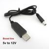 USB To DC 5V 9V 12V USB Type a Male Female Mini 5pin Type C Power Boost Line 5.5x2.1mm Step UP Module Converter Adapter Cable