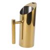Spill Proof Spout Metal Beverage Pitcher 1 Liter Capacity 1L Metal Pitcher  For Bar