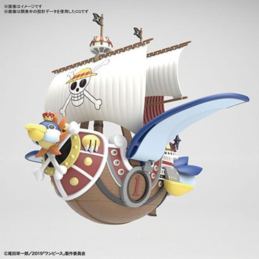 Bandai Spirits One Piece Коллекция Больших Кораблей Тысяча Солнц Летающая Модель [пластиковая модель персонажа Воссоздана в 2024 4]