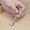 Титановая ложка для перемешивания кофе и чая, портативная, с длинной ручкой, ложки для мороженого и десертов, мини, экологичная посуда