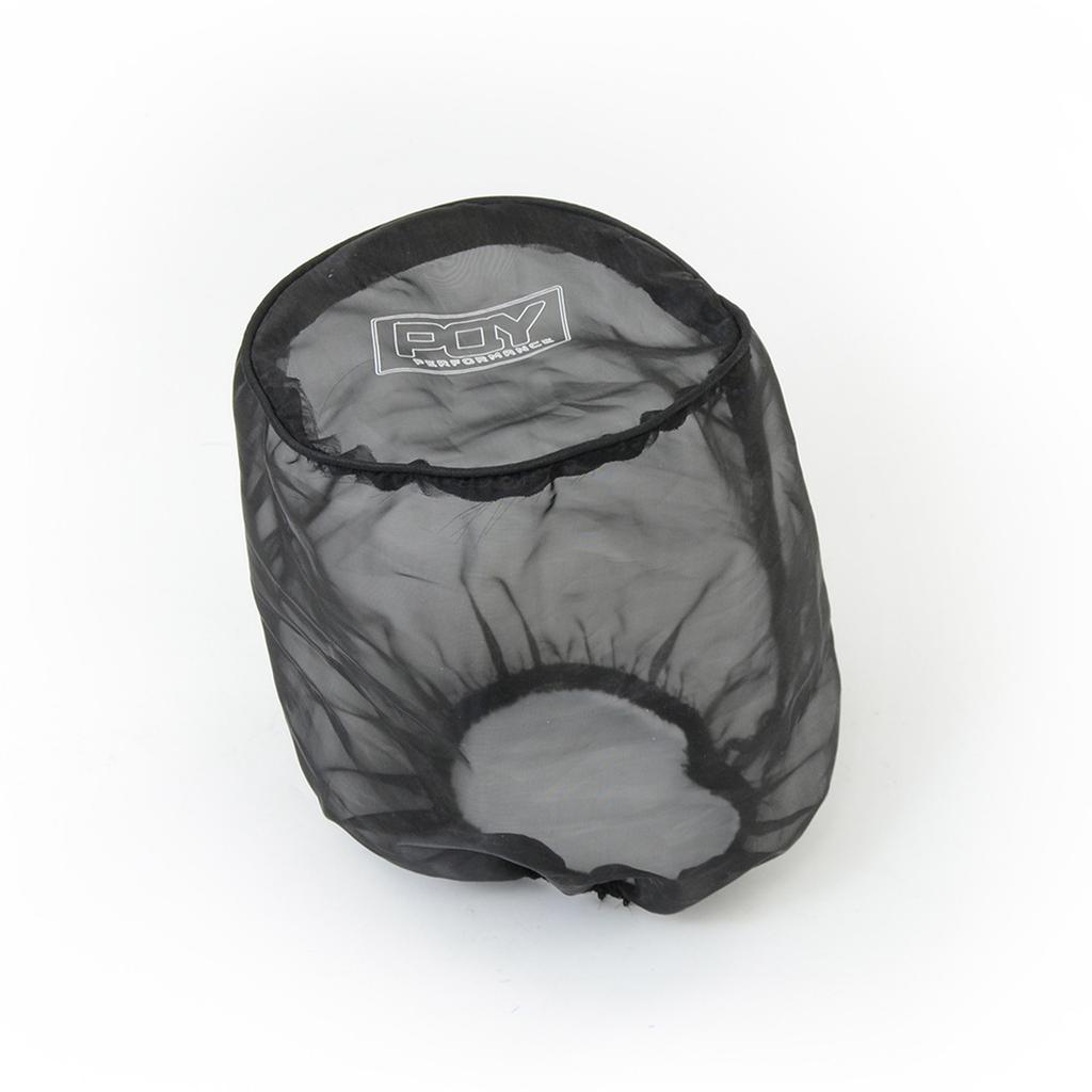 Universal Car Filter Protective Cover Oilproof for Cylindrical High Intake Filters Black AIB01