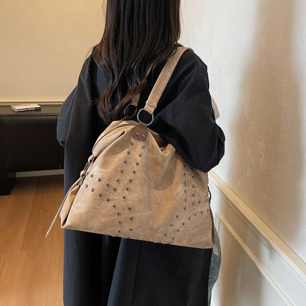 Large Capacity Women Handbag Fashion Travel Shoulder Bag Portable Tote Bag