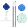 Электрическая щетка для чистки автомобиля Вращающаяся щетка для мытья автомобиля Швабра Инструмент для чистки Телескопическая ручка Мягкая