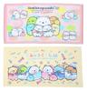 Набор тонких банных полотенец Sumikko Gurashi с 2 узорами, полотенце Inukai для прогулки из родного города медведя (Полярный розовый/Желтый родной город)