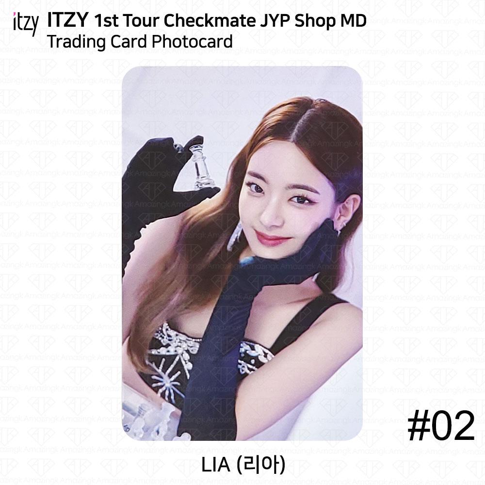 ITZY 1st Tour Checkmate Official MD Trading Card Photocard JYP SHOP KPOP K-POP