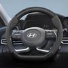 Подходит для Hyundai Рулевое колесо с текстурой замши, матового карбона I30 Tucson I20 Accent I10 I40 Kona Ix35 Grand Elantra Solaris Creta Getz