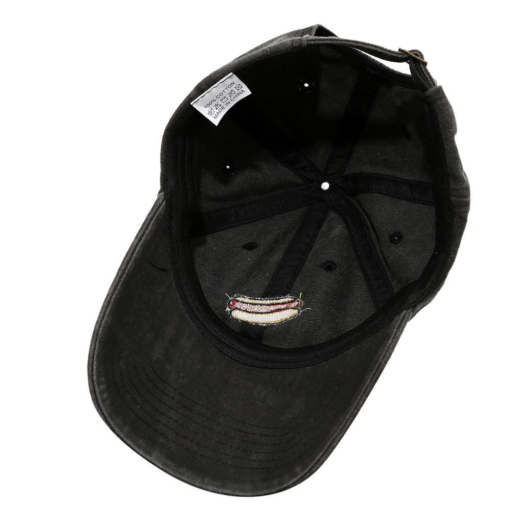 European and American Fashion Old Retro Cap Women Show Face Small Fashion Casual Baseball Cap Embroidery Men