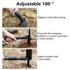 Multifunctional Folding Shovel High Durability Compact Size Portable Outdoor Digging Shovel Multi-Tool for Camping Backpacking