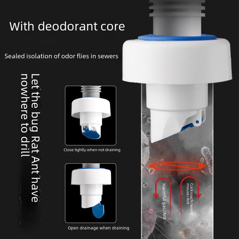 «Дезодорирующая заглушка-уплотнитель для раковины и предотвращения перелива слива»