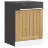 Dishwasher Panel Lucca Artisan Oak Wood Based Material
