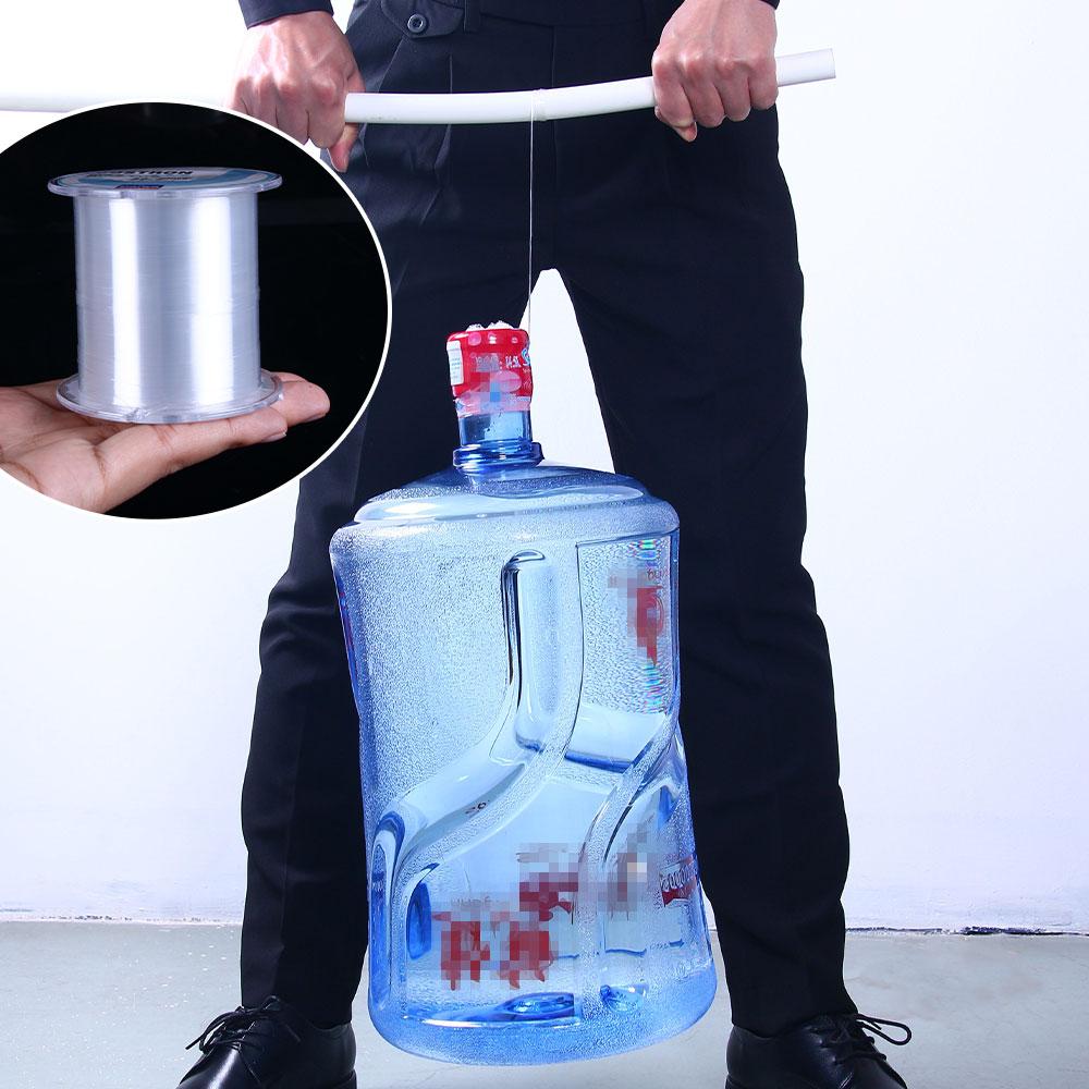 New Durable Transparent Fly Carp Nylon Fishing Line 500M EXTREME SUPER STRONG NYLON FISHING LINES Linha Pesca Multifilamento