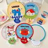 4Pcs Cute Foldable Round Fans Mini Cool Fan Portable Hand Fan  Kids Gift