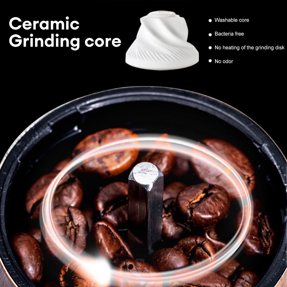 2024 Новая ручная кофемолка Высококачественная портативная ручная эспрессо-мельница с деревянной ручкой Кофемолка для зерен