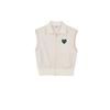 Кремовый жилет на молнии Greenheart