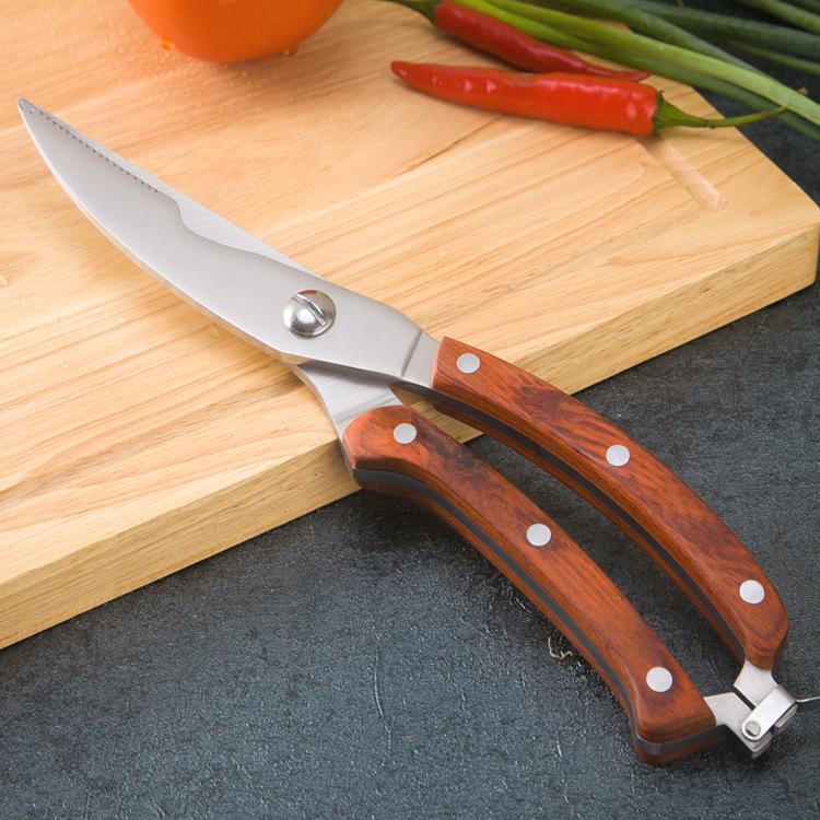 Сверхмощные ножницы из нержавеющей стали для кухни, птицы, куриных костей, ножницы для приготовления пищи, гаджет, ножницы для резки рыбы, утки
