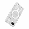 BIBERCAS J-16 Transparent Series For iPhone 16e Case Compatible with MagSafe TPU+PC Phone Cover