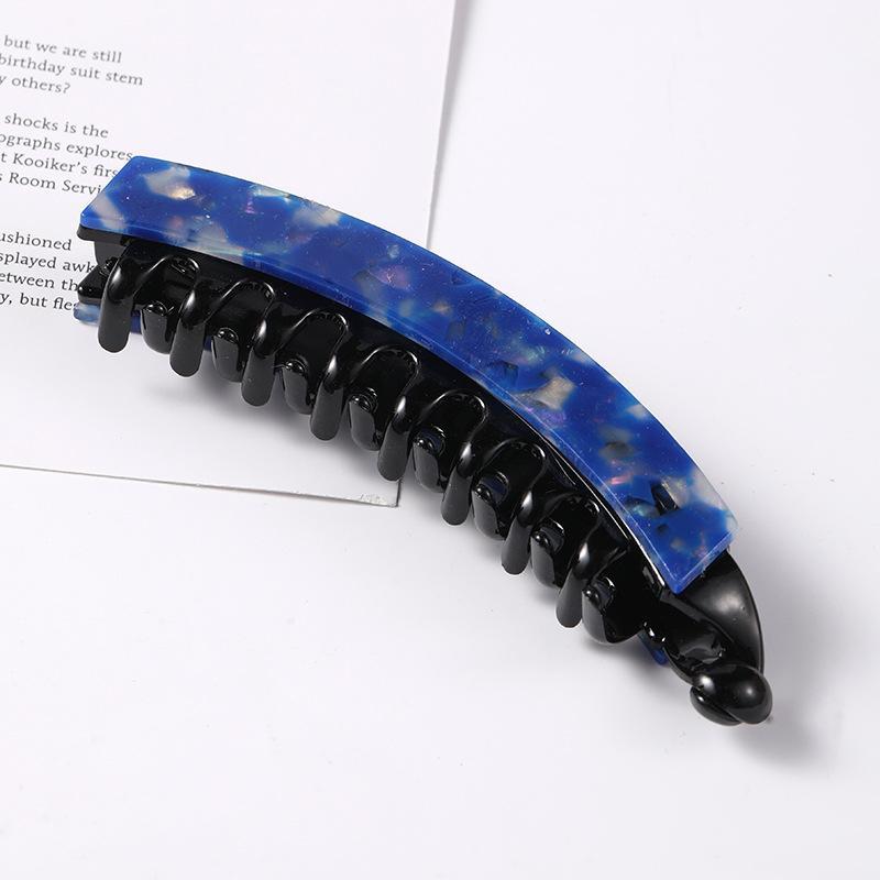 Frosted Banana Ponytail Clip Solid Color Hair Clip Women Hair Styling Clip Accessories Ponytail Barrettes Hair Claws Hairpins