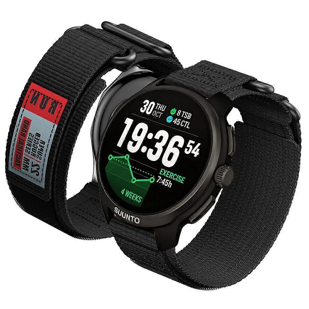 22 мм Нейлоновый ремешок для часов на липучке для Suunto Vertical 2/RACE S/Run/Ocean Sport Запасной ремешок для запястья для Suunto 5 9 Peak Pro