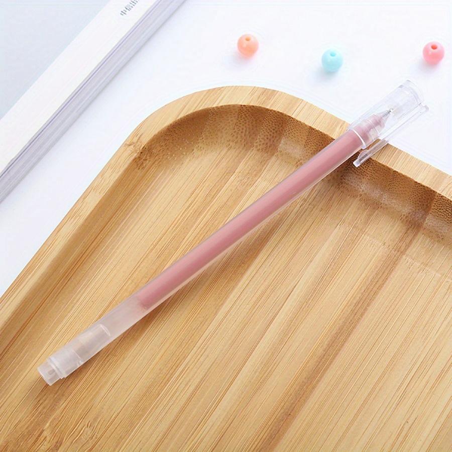 20pcs 0.5mm Pastel Pen Large Capacity Gel Pen Color Handbook Pen Marker High Gloss Pastel Pen Album Flash Pen