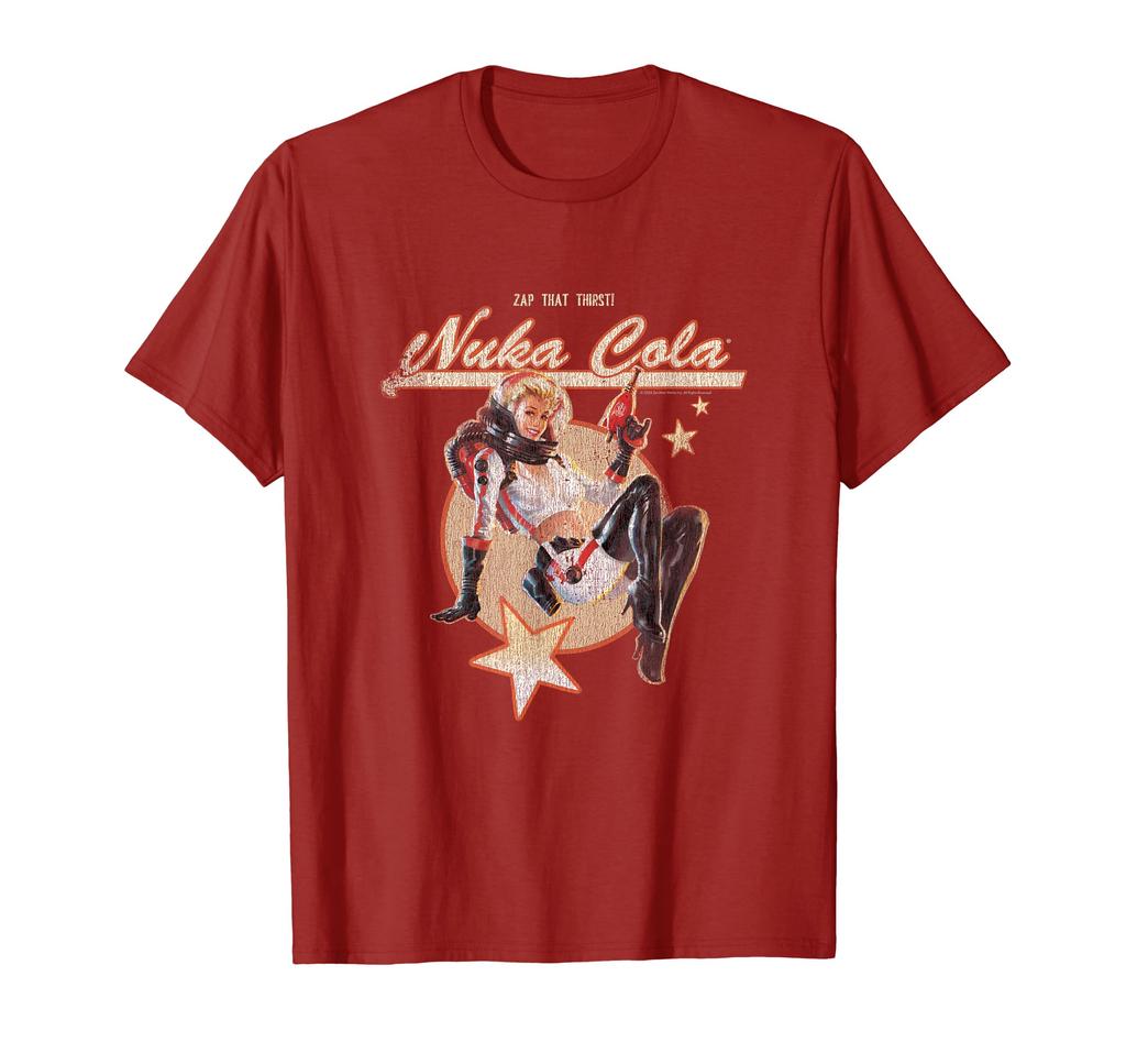 Fallout Video Game Retro Nuka Cola Ad T-shirt