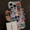 Модный полноэкранный арт-чехол с милым глазом для iPhone 17 16 15 14 13 12 11 Pro Max XR XS Max 7 8 Plus, INS, ударопрочный, лазерное покрытие