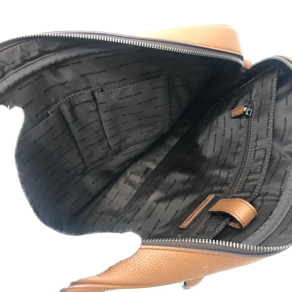 Michael Kors Сумка с логотипом 2WAY Портфель Сумка для документов Деловая сумка Кожаная Коричневая