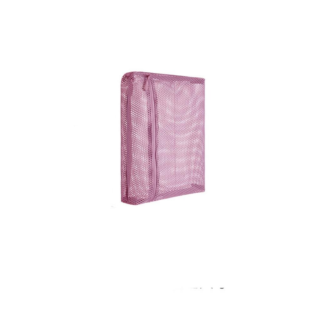Casual Zipper Mesh Makeup Bag Lipstick Bag Wash Pouch Mesh Cosmetic Bag Lightweight Organizer Case Storage Toiletry Bag Travel