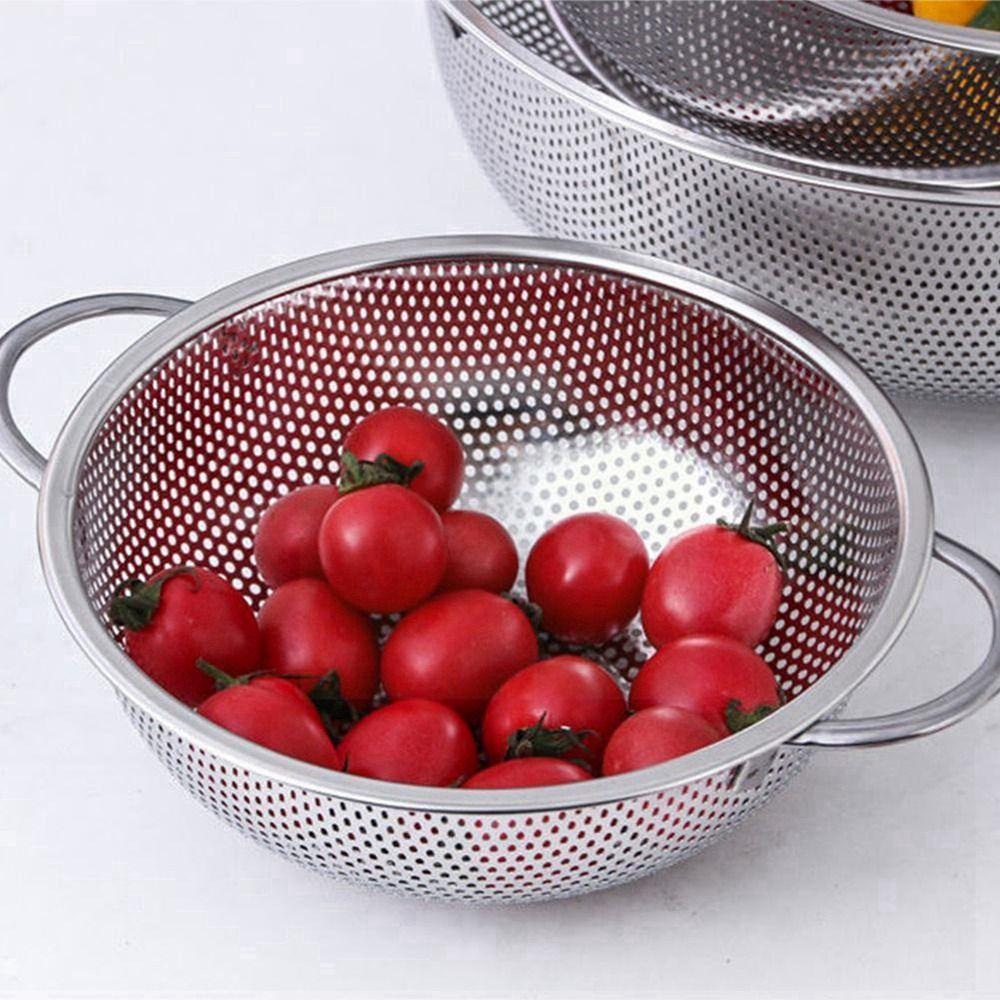 Sieve Kitchen Tool Accessories Colander Basket Fruit Rice Vegetable Washing Basket Drain Basket
