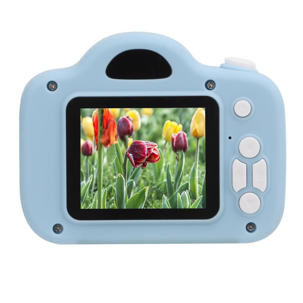 Мультяшная детская камера для детей в подарок High Pixel One Key Video Recording Kids Mini CameraSky Blue
