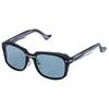 Zeque Linx Polarized Sunglasses In Matte Black and Fade Master Blue F-2105 Gray,
