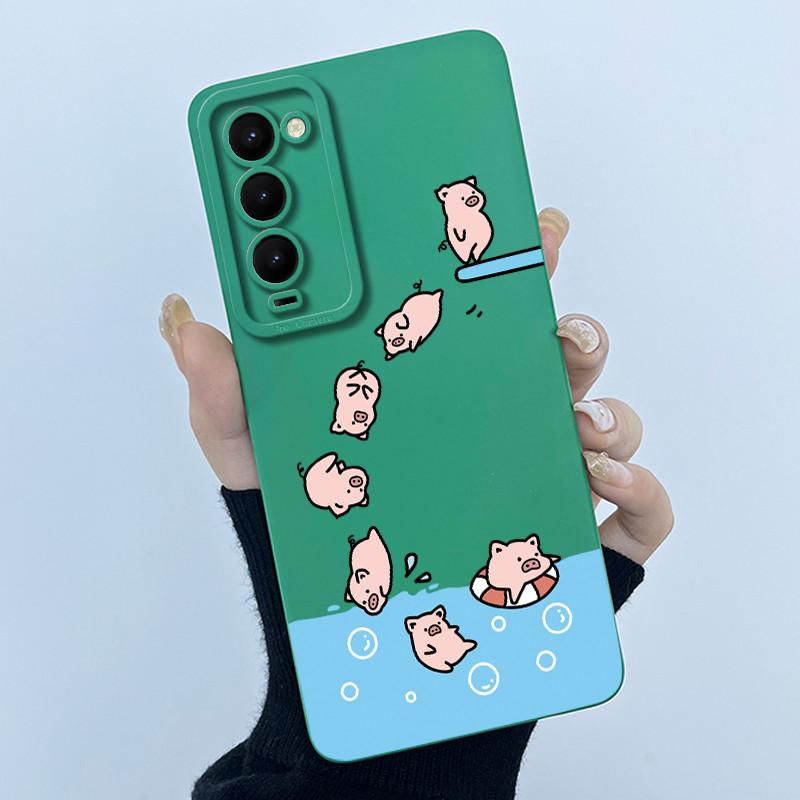 Для Tecno Camon 18 18P 18T 18i Чехол Мягкий Силиконовый Чехол для Телефона Сладкая Печать Мультяшный Защитный Чехол Милая Расписная Задняя Крышка