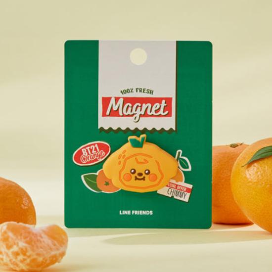 BT21 Baby Silicone Magnet Orange Party Ver.