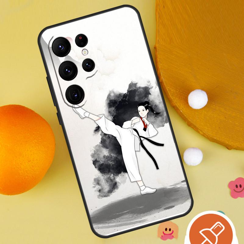 Чехол для телефона Кунг-фу Тхэквондо Каратэ для Samsung Galaxy S25 Ultra S24 S22 S21 Ultra S9 S10 S20 Plus S23 FE Funda Чехол