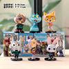 Zootopia Figure Set 4 Styles, Cute Cartoon Animal Characters PVC Collectible Model Toys, Best Gift for Kids Fans