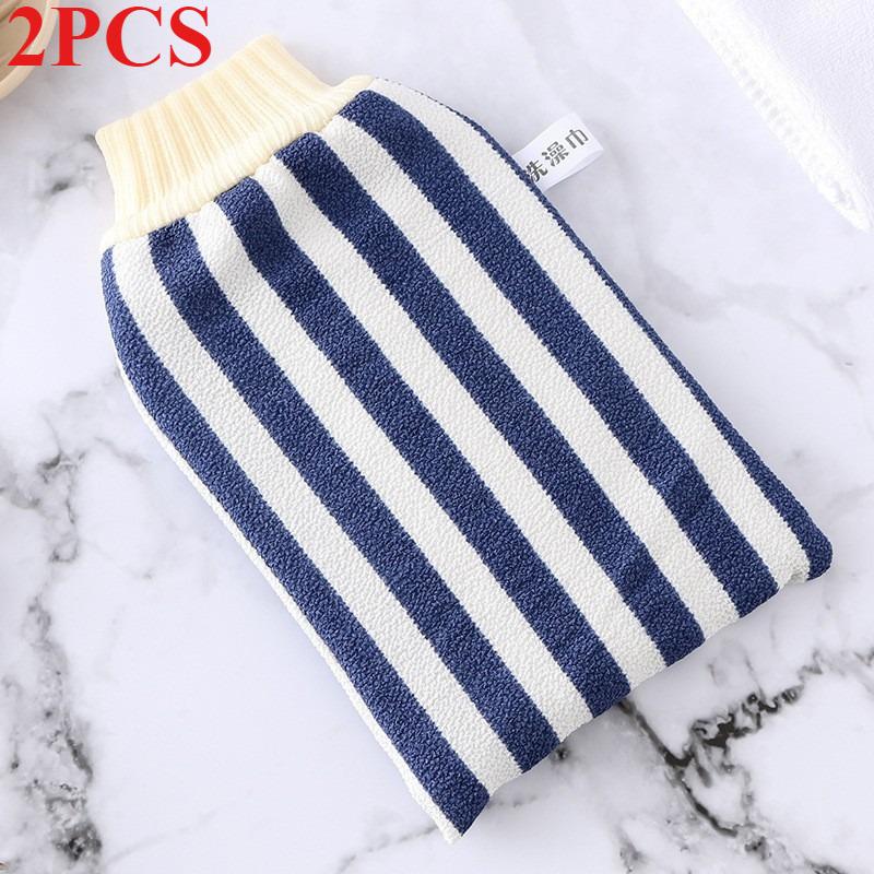 Отшелушивающие перчатки для ванны SPA Душ Скраб для тела Варежка для глубокой очистки Массаж Многоразовый инструмент для мытья Отшелушивающие перчатки-мочалки