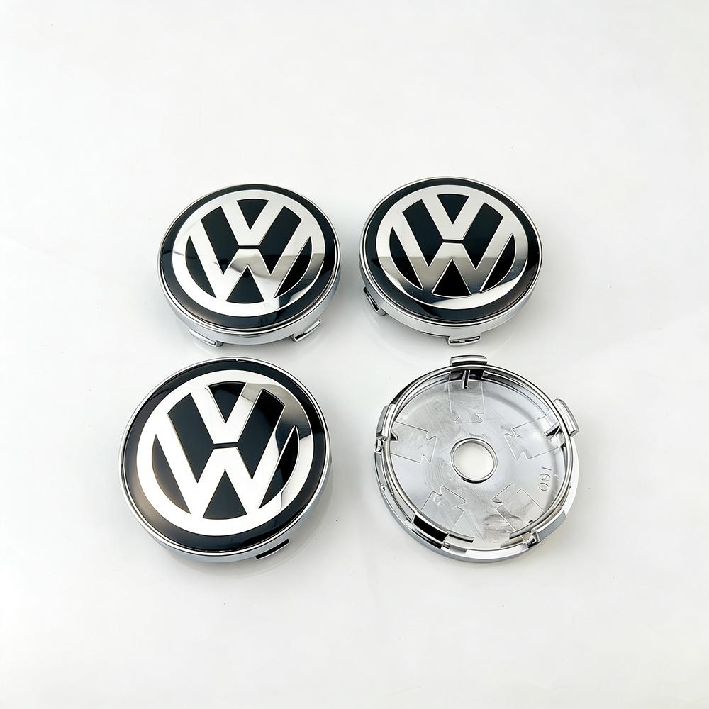 A1-20Pcs for Volkswagen 3B7601171 1J0601171 56mm 55mm 60mm 65mm 70mm Car Wheel Center Hub Caps Logo For V W Polo Golf 6 7 8 MK6 MK7