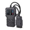 Портативный считыватель кодов OBD2 с тестером напряжения для автомобилей OBDII Отображение данных в реальном времени Чтение и стирание кодов в любом месте и в любое время
